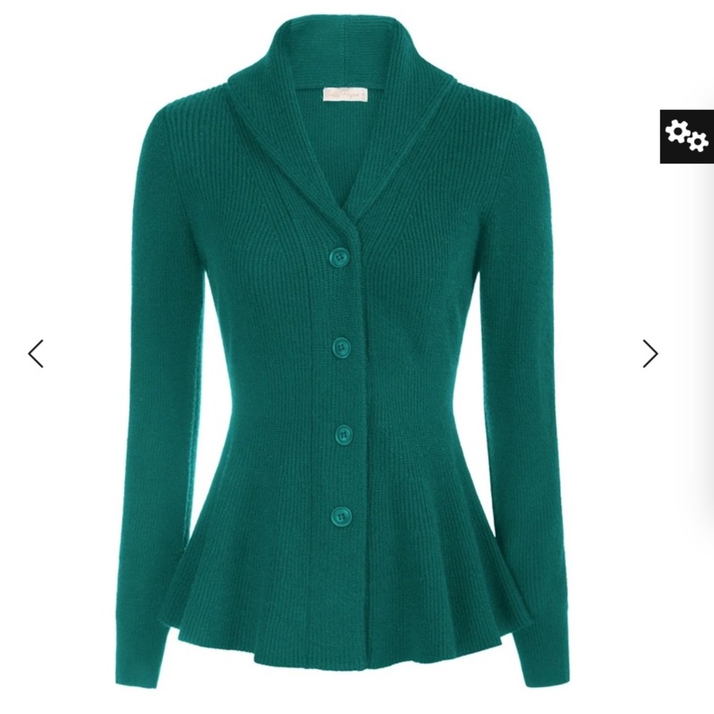 Flared cardigan NWT